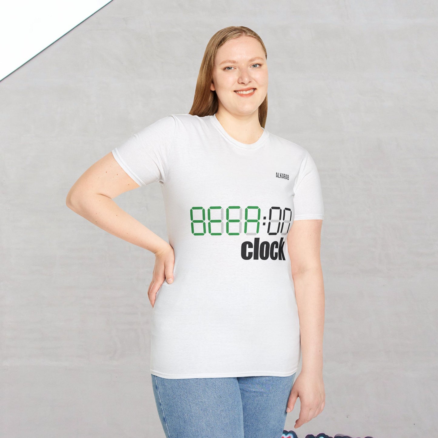 Beer O’Clock T-Shirt – Funny Drinking Party Tee | ALKARAB