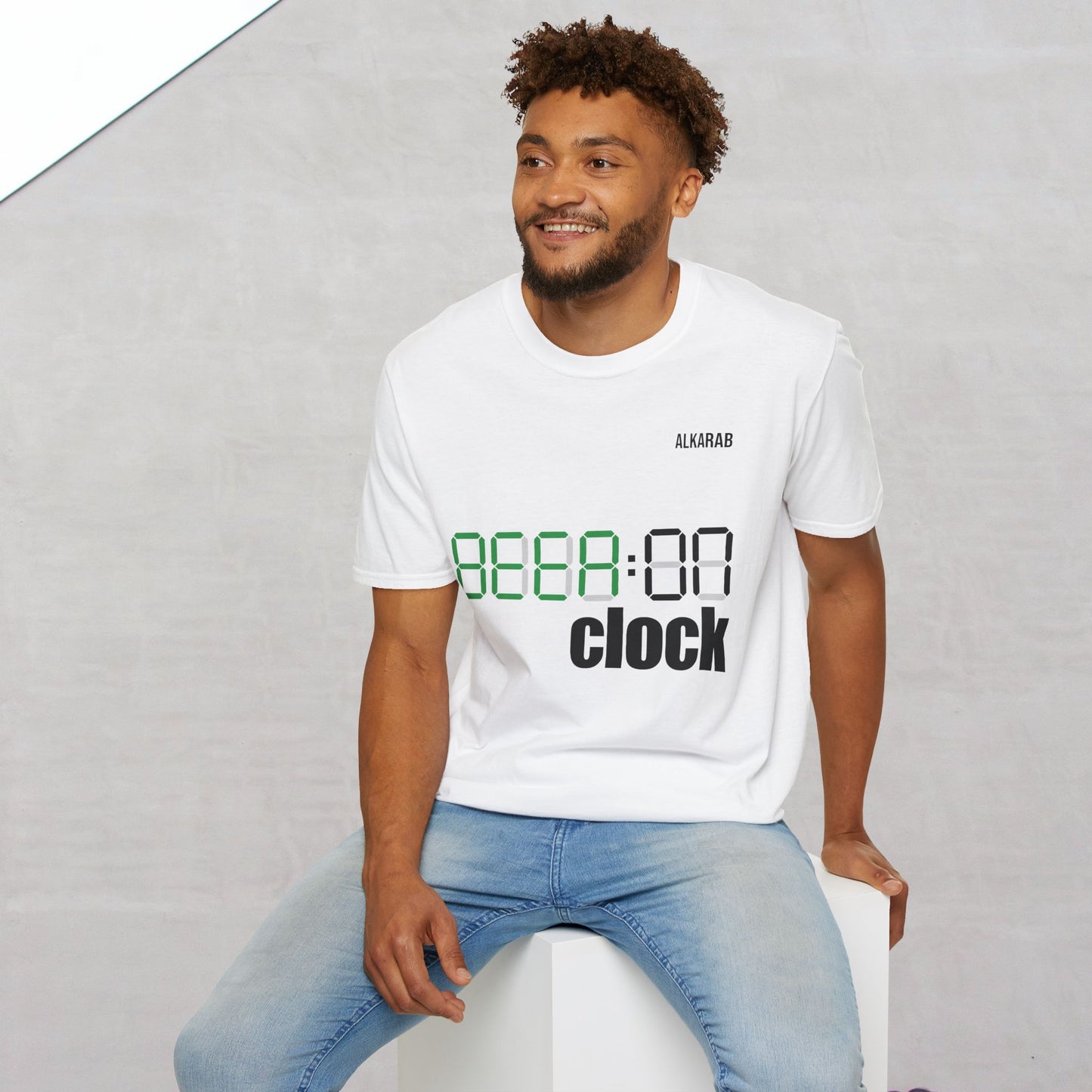 Beer O’Clock T-Shirt – Funny Drinking Party Tee | ALKARAB