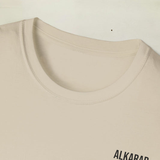 Sarcasm University T-Shirt – Funny College Style Tee – ALKARAB Unisex Cotton