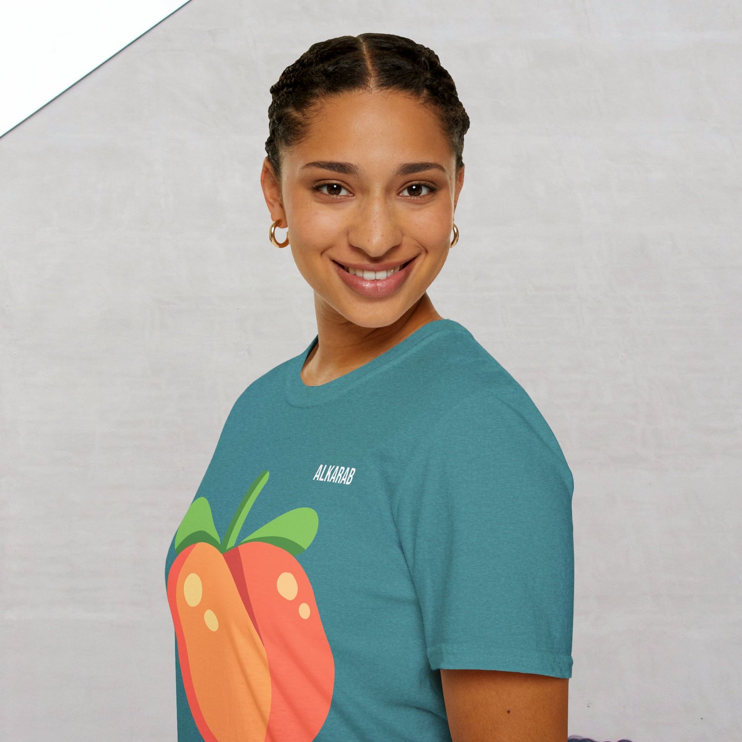 Peach Emoji T-Shirt β Funny Cheeky Meme Booty Tee | ALKARAB