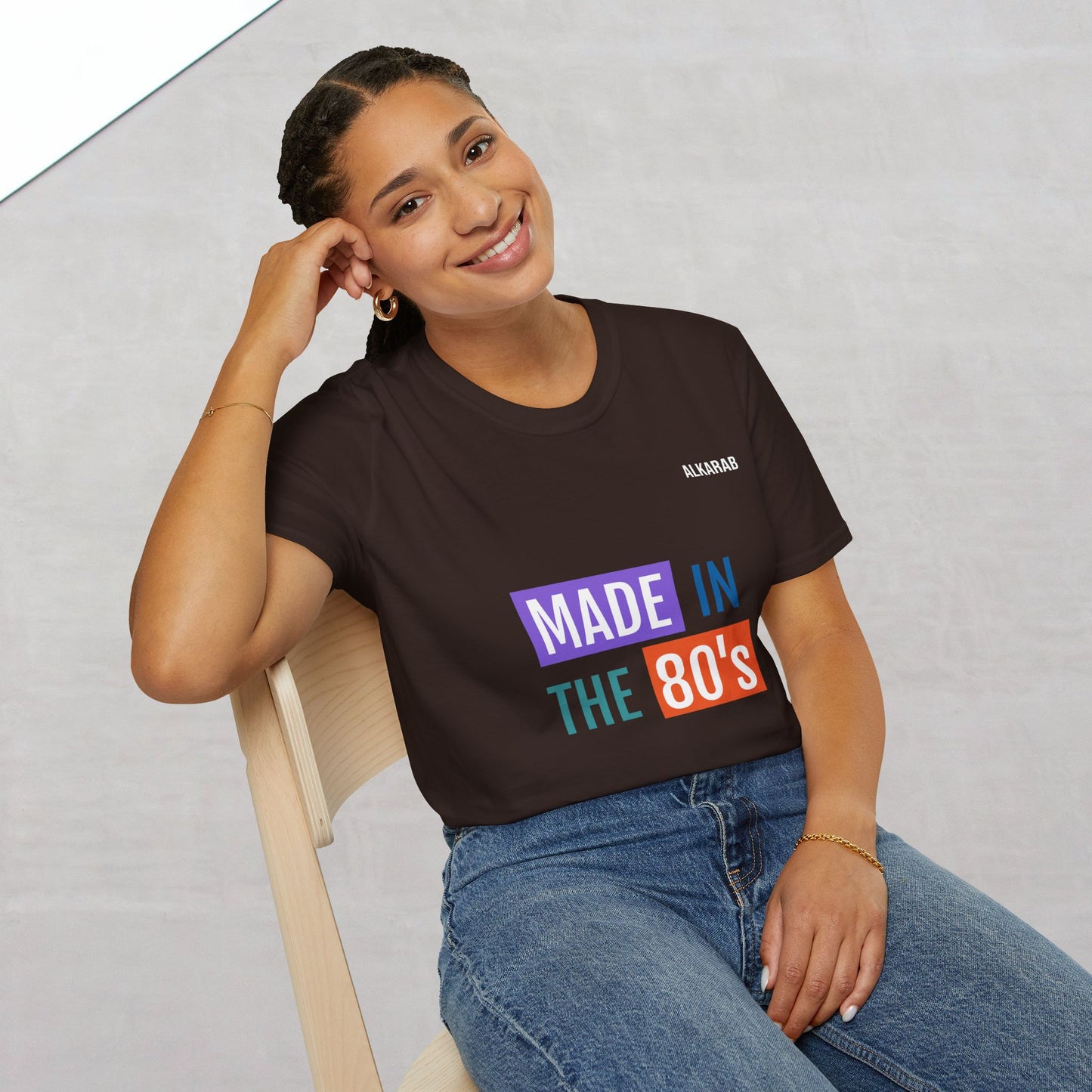 Made in the 80’s T-Shirt – Retro Birthday Gift Tee | ALKARAB