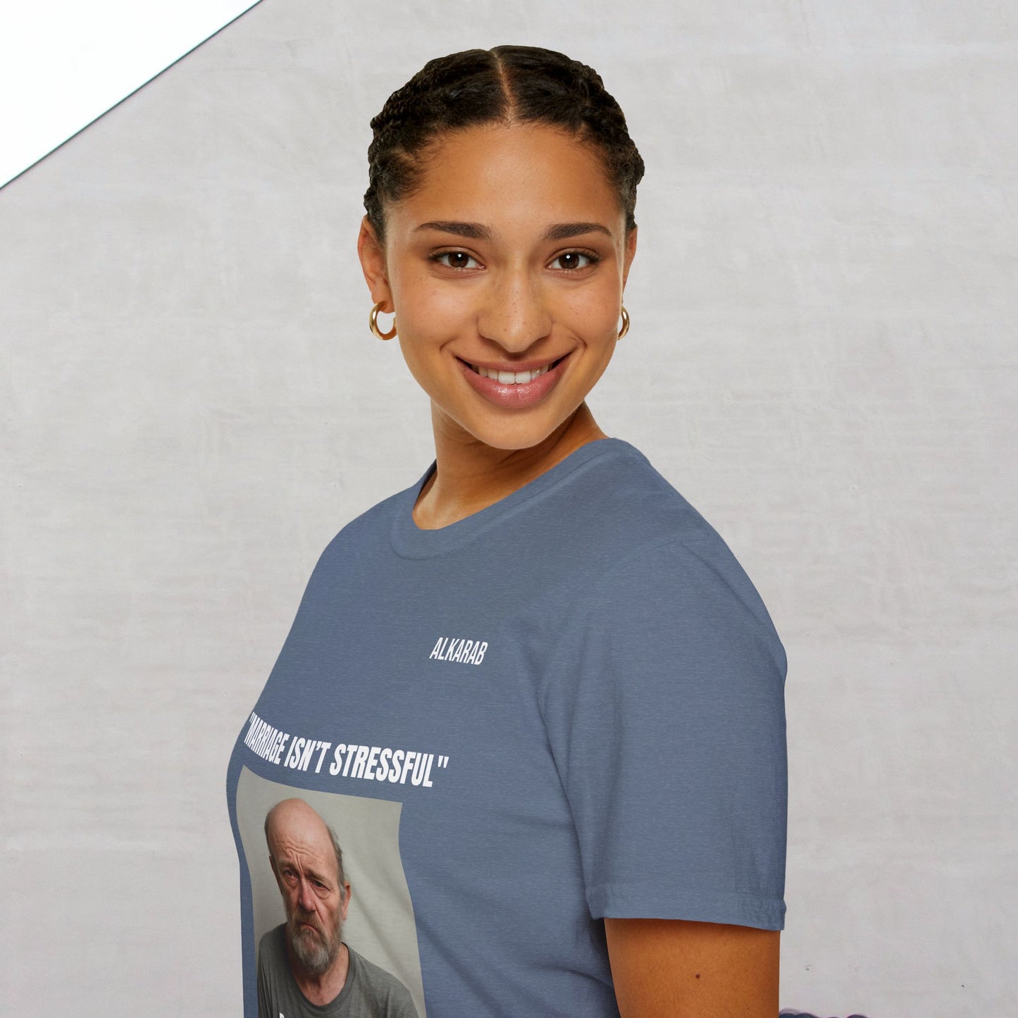 “Marriage Isn’t Stressful” Meme T-Shirt – Funny Unisex Tee | Printed in USA