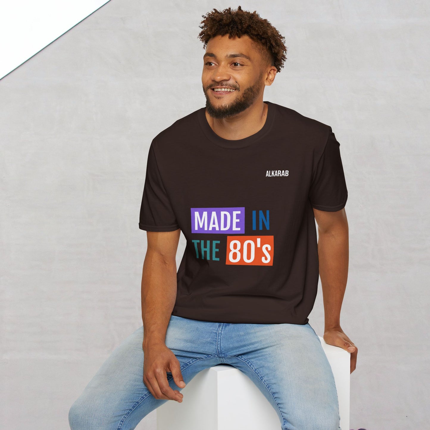 Made in the 80’s T-Shirt – Retro Birthday Gift Tee | ALKARAB