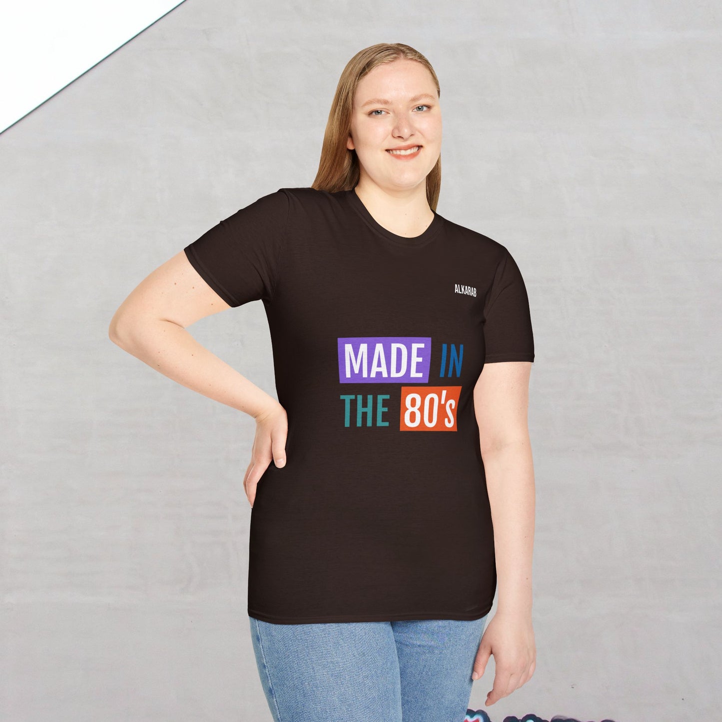 Made in the 80’s T-Shirt – Retro Birthday Gift Tee | ALKARAB