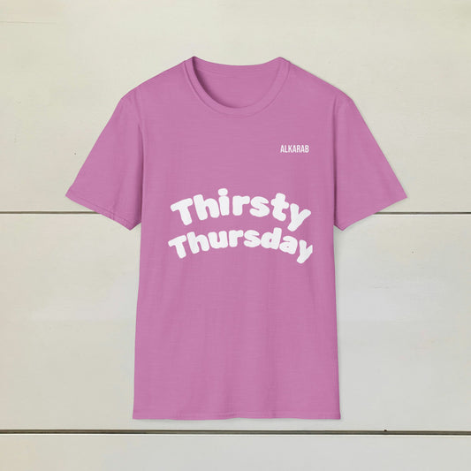 Thirsty Thursday T-Shirt – Funny Drinking Party Tee | ALKARAB