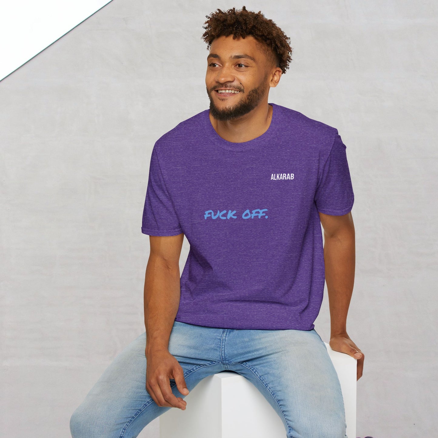 Fuck Off T-Shirt – Bold Statement Tee – ALKARAB Unisex Cotton